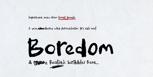 Шрифт на тему графика