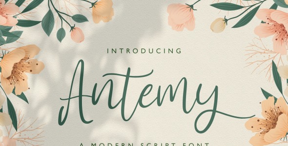 Шрифт на тему графика