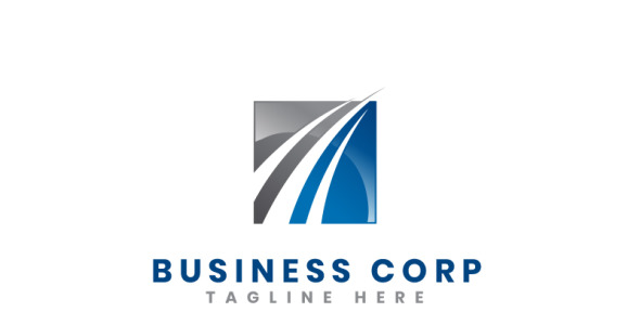 Шаблон логотипа на тему графика