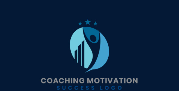 Шаблон логотипа на тему графика