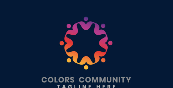 Шаблон логотипа на тему графика