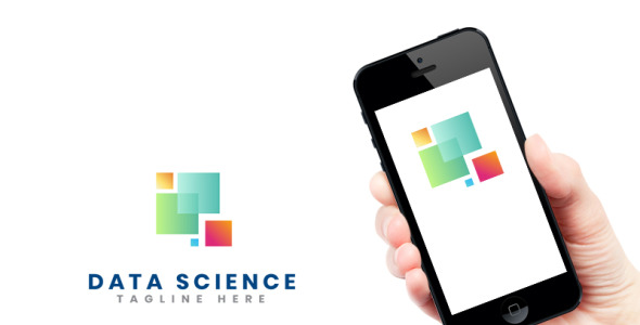 Шаблон логотипа на тему графика