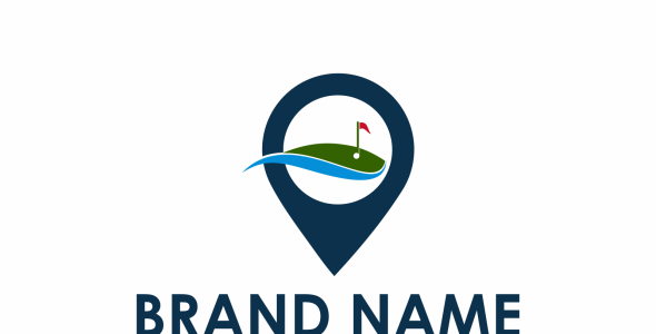 Шаблон логотипа на тему графика