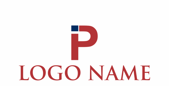 Шаблон логотипа на тему графика