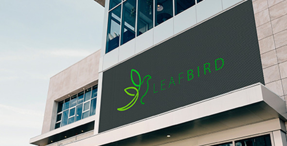 Шаблон логотипа на тему графика