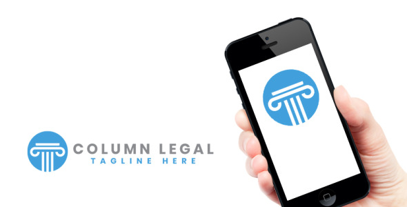 Шаблон логотипа на тему графика