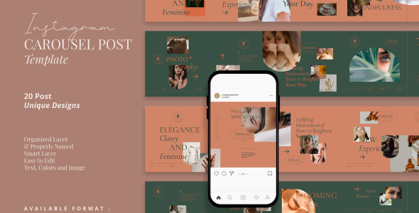 Шаблон для соцсетей на тему графика