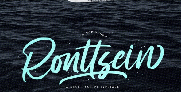 Шрифт на тему графика