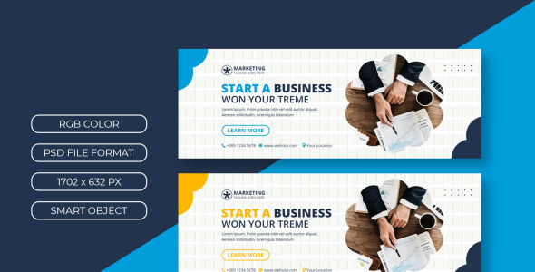 Шаблон для соцсетей на тему графика