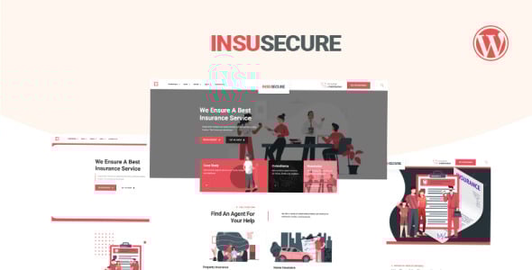 Insusecure Multipurpose insurance WordPress Theme