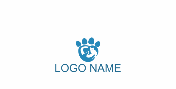 Шаблон логотипа на тему графика