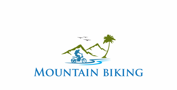 Шаблон логотипа на тему графика