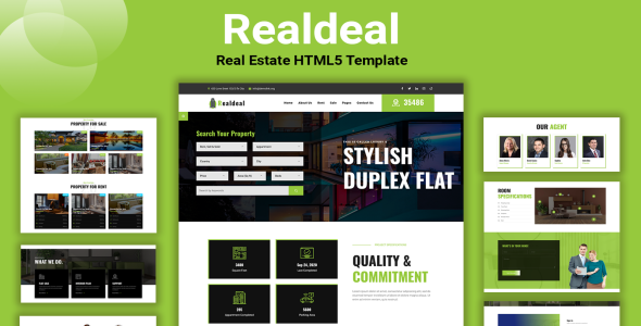 Real Estate Website Template