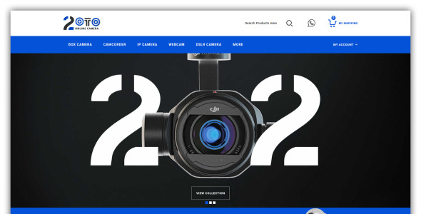 Camera Store OpenCart Template