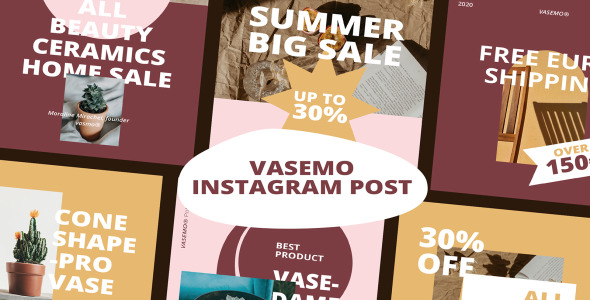 Шаблон для соцсетей на тему графика