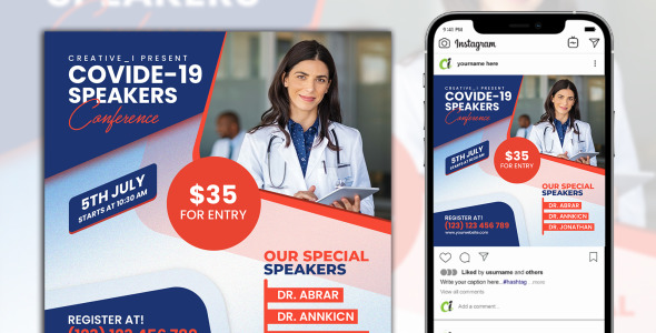 Шаблон для соцсетей на тему графика