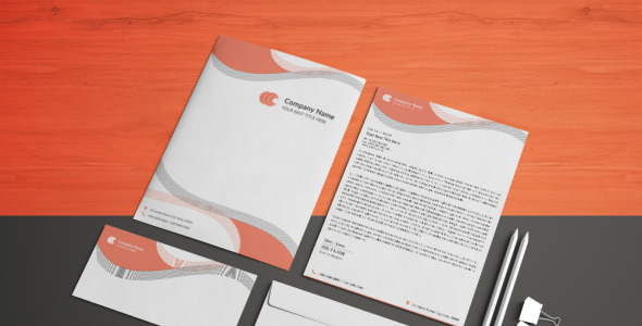 Фирменный стиль на тему графика