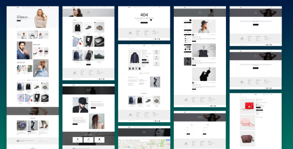 PSD шаблон на тему графика