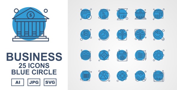 Набор иконок на тему business