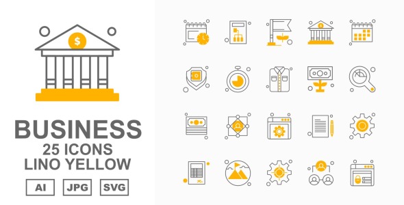 Набор иконок на тему business