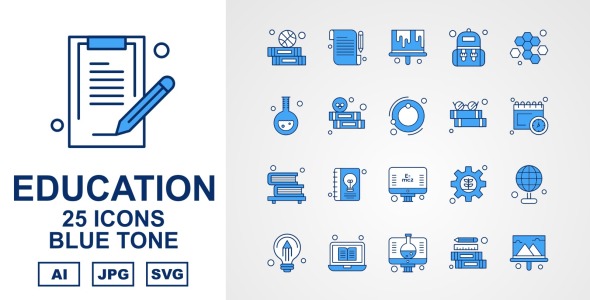 Набор иконок на тему science