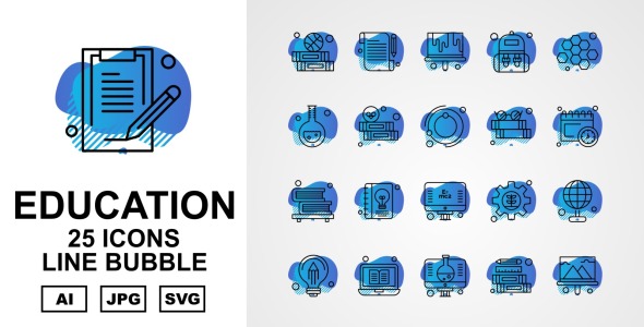 Набор иконок на тему science