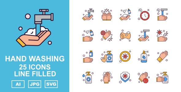 Набор иконок на тему industrial