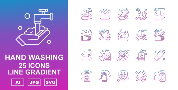 Набор иконок на тему industrial