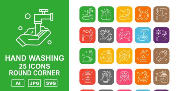 Набор иконок на тему industrial