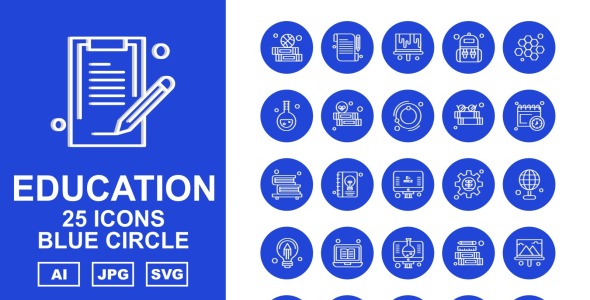 Набор иконок на тему science