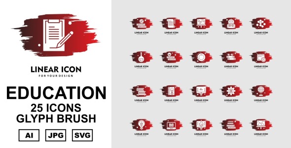 Набор иконок на тему science