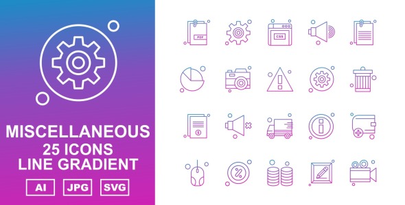 Набор иконок на тему data