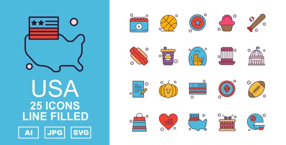 Набор иконок на тему food