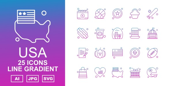 Набор иконок на тему food