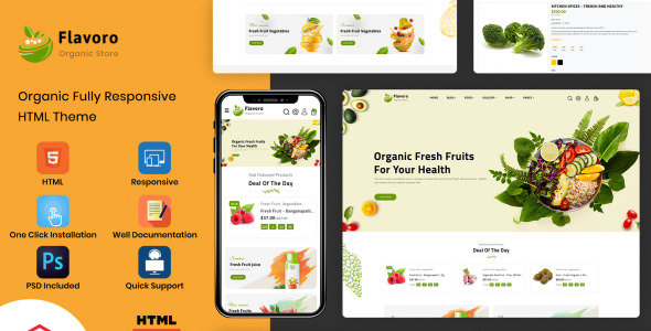 HTML5 Multipurpose eCommerce Website Template