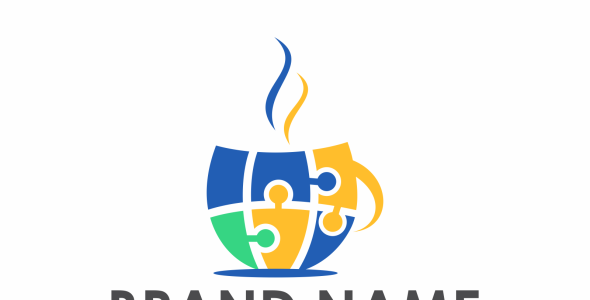 Шаблон логотипа на тему графика