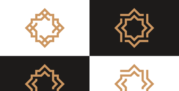 Шаблон логотипа на тему графика