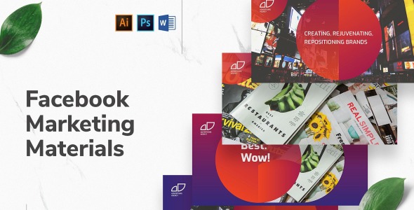 Шаблон для соцсетей на тему графика