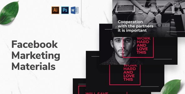 Шаблон для соцсетей на тему графика