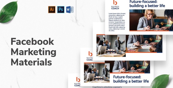 Шаблон для соцсетей на тему графика