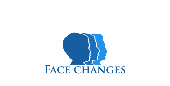 Шаблон логотипа на тему графика