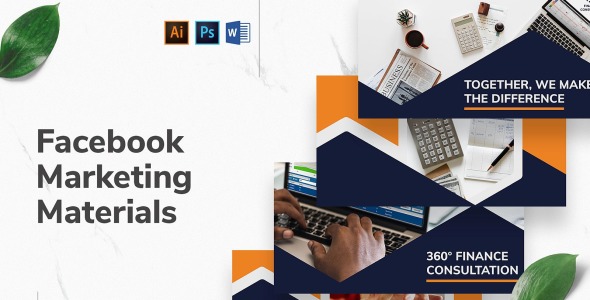 Шаблон для соцсетей на тему графика