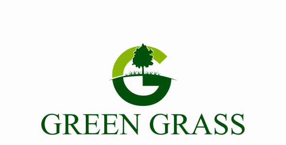 Шаблон логотипа на тему графика