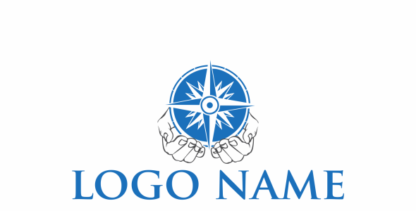 Шаблон логотипа на тему графика