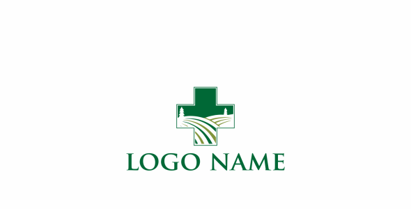 Шаблон логотипа на тему графика