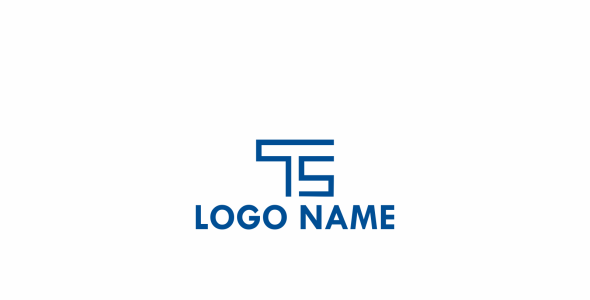 Шаблон логотипа на тему графика