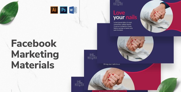 Шаблон для соцсетей на тему графика