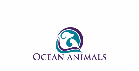 Шаблон логотипа на тему графика