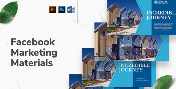 Шаблон для соцсетей на тему графика