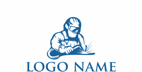 Шаблон логотипа на тему графика